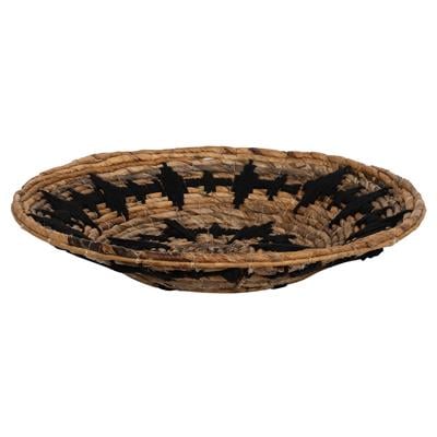 Duvar Tabağı Siyah Makrame Naturel 40 cm