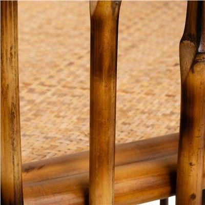 Koltuk Bambu Naturel Rattan M