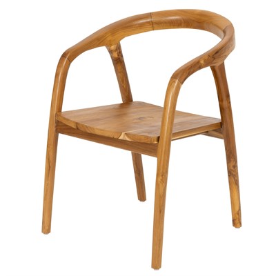 Masif Teak Kolçaklı Sandalye