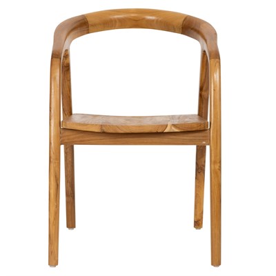 Masif Teak Kolçaklı Sandalye
