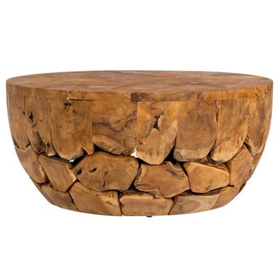 Orta Sehpa Yuvarlak Rustik 100cm x 45cm