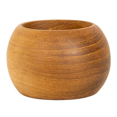 Peçete Halkası Teak Yuvarlak