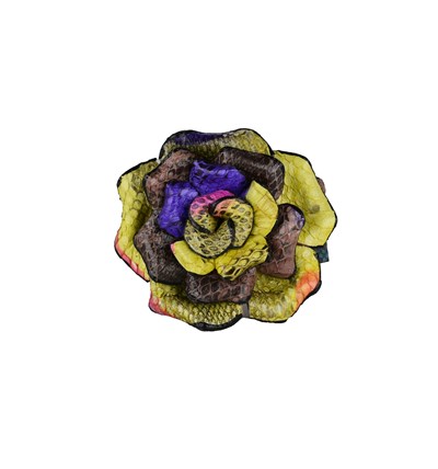 Piton Derisi Gül Bileklik Multicolor
