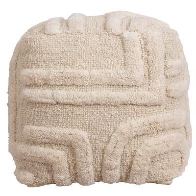 Puf Fildişi 40 cm x 40 cm