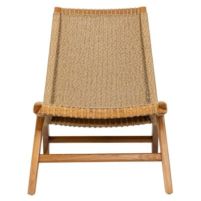 Sentetik Rattan İp Oturumlu Lounge Sandalye