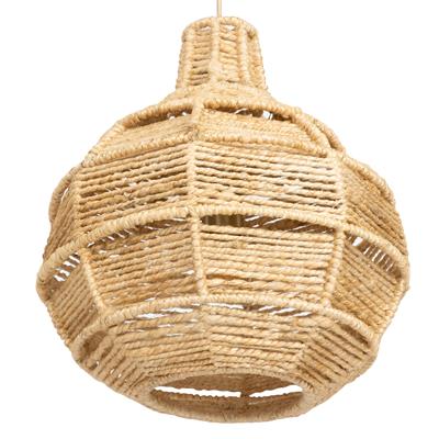 Jüt Halat El Yapımı Sarkıt Aydınlatma Naturel