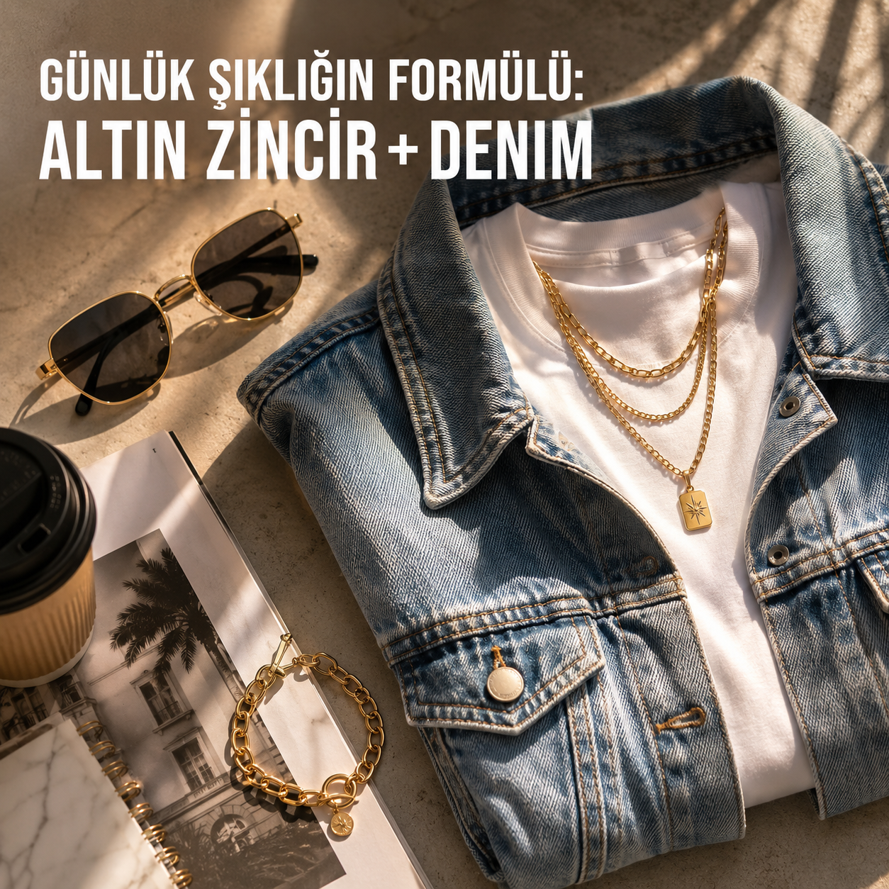 Denim ve Zincir Kombinleri