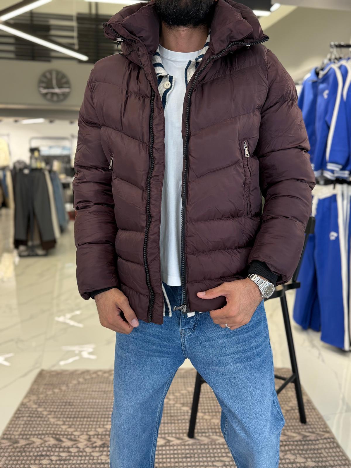 Basic Kalın Mont Bordo