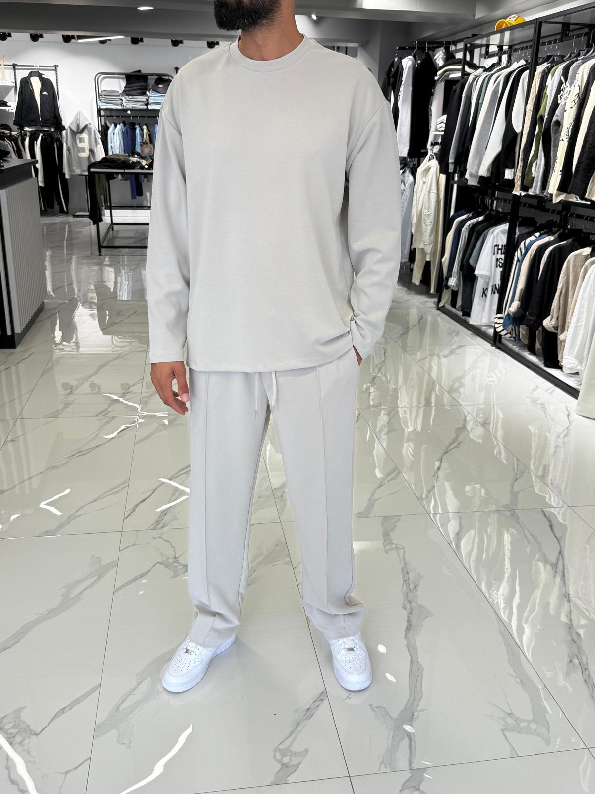 Oysho Kumaş Basic Takım Bej