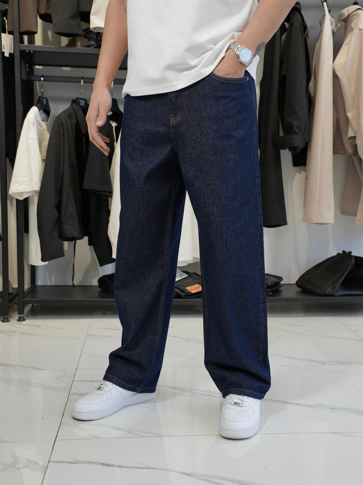 Premium Baggy Kalıp Pantolon Lacivert