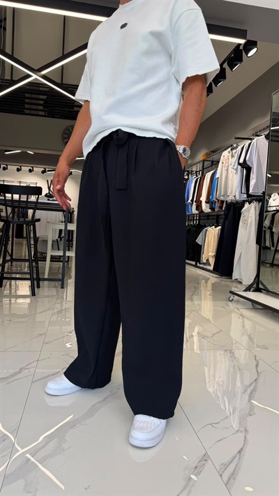Kore Kesim Premium Pantolon Siyah