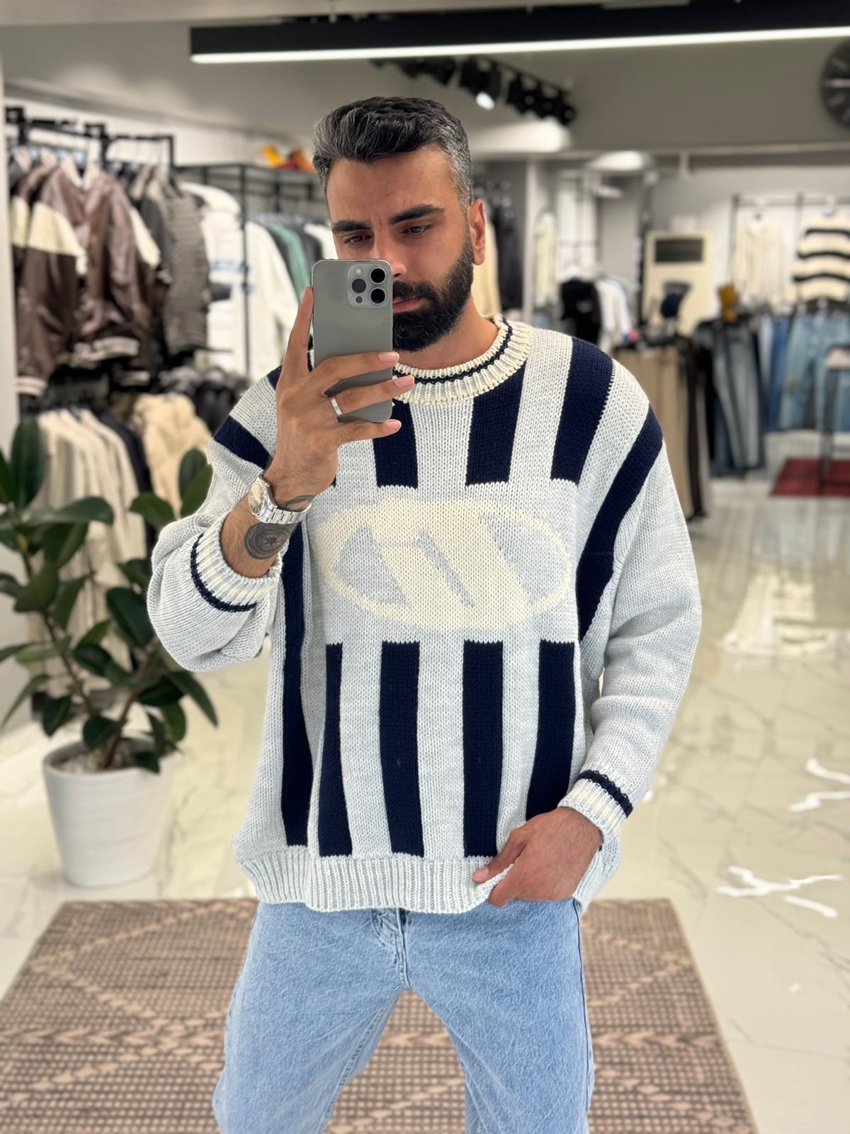 02 Baskı Triko Siyah