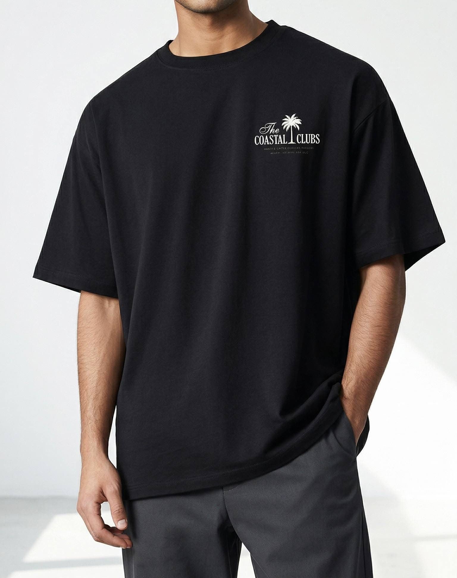 Coastal Club Oversize Siyah