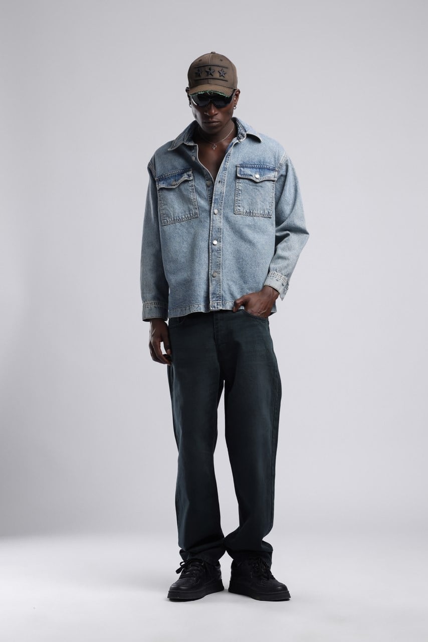 Denim Ceket Lacivert
