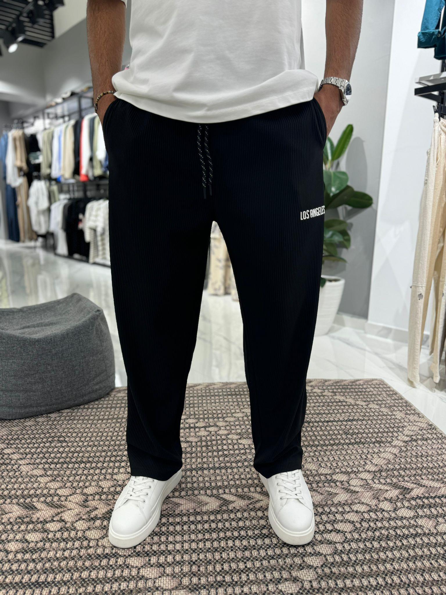 Los Angeles Baggy Eşofman Altı Siyah