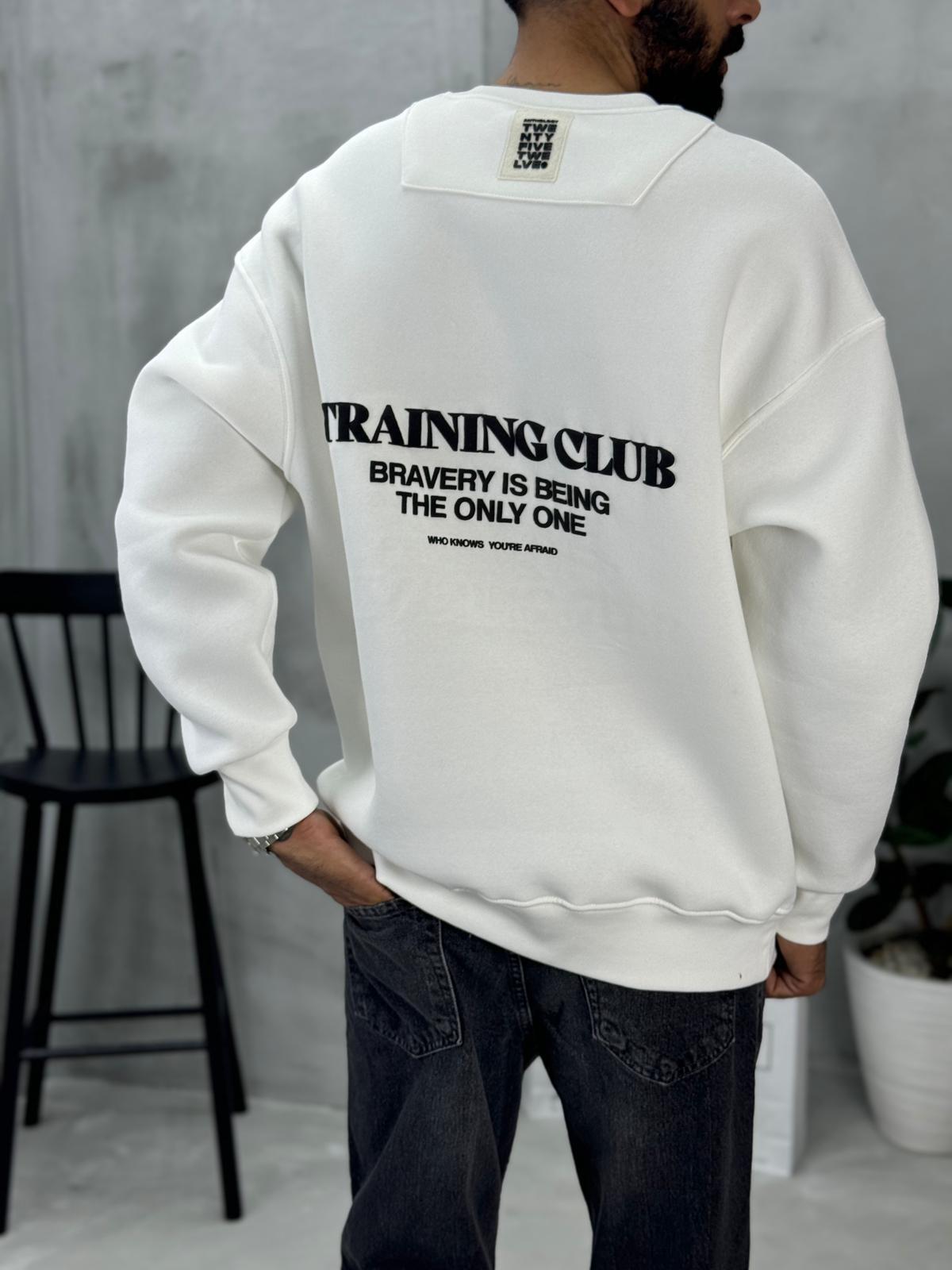 Traınıng Club Sweathirt Beyaz