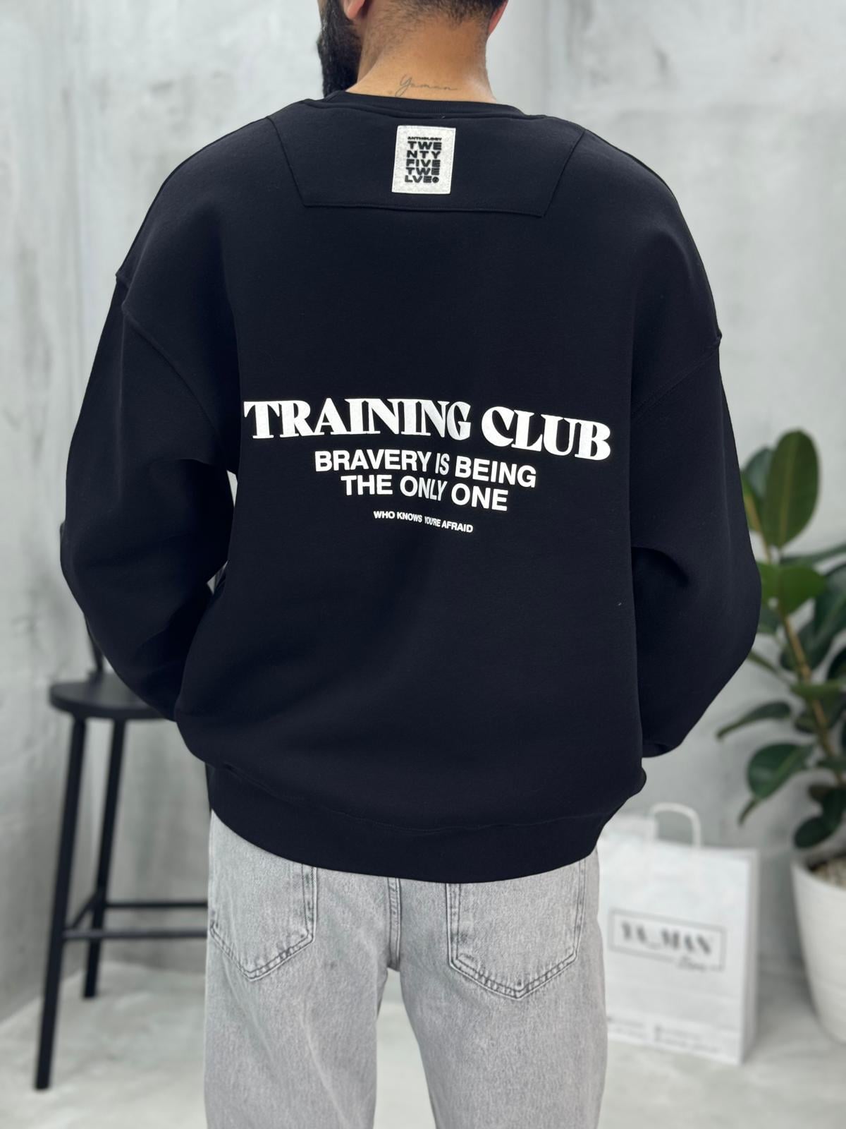 Traınıng Club Sweathirt Siyah