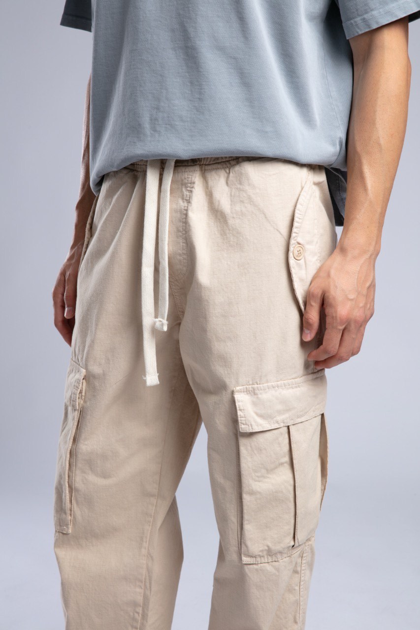 Utility Kargo Pantolon Taş