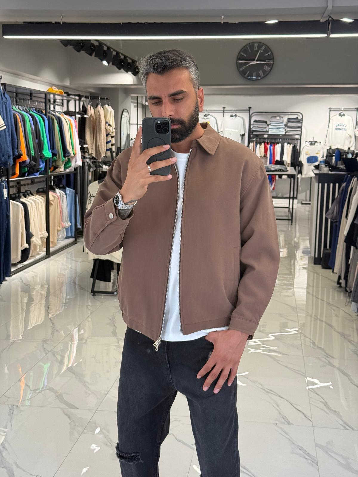 ZR Basic Ceket Kahve