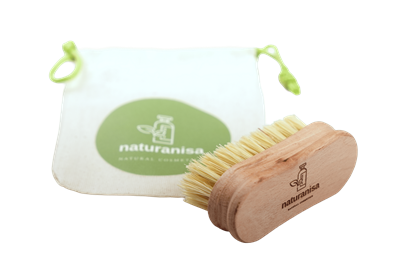 %100 Kaktüs Otu Vegan Tırnak Fırçası