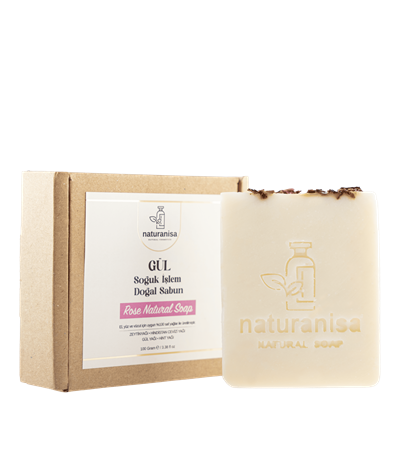 Naturanisa Gül Soğuk Işlem Doğal Sabun