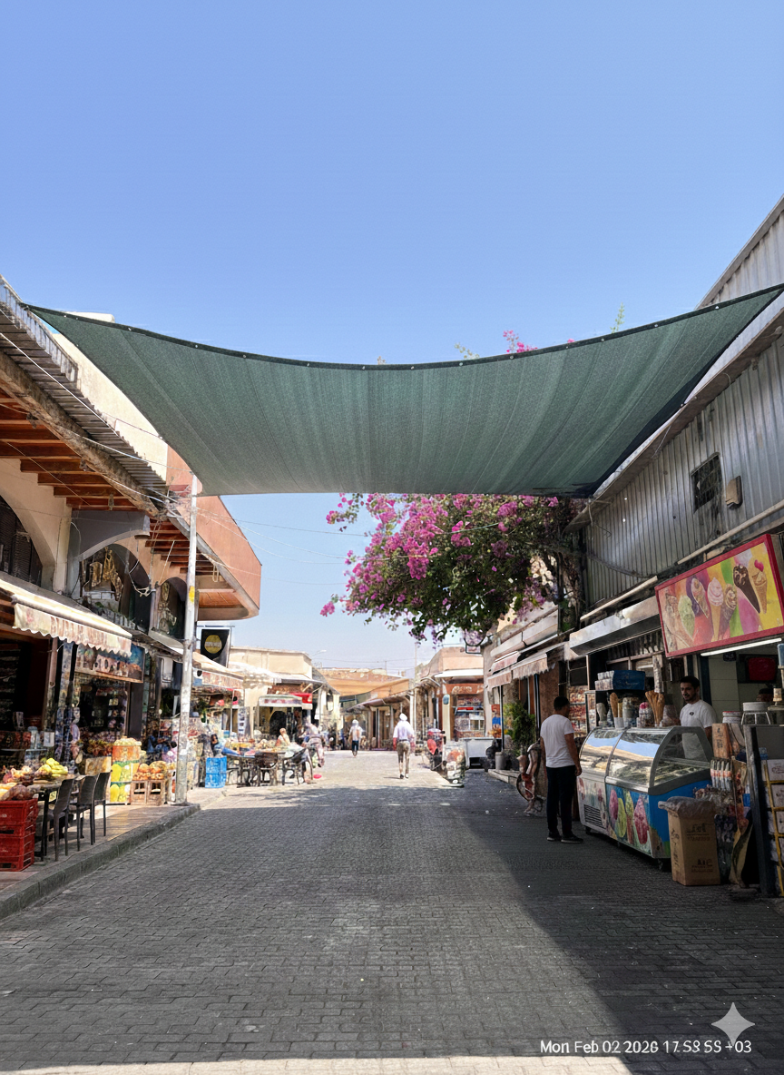 Gölge Filesi - 95lik Çit Filesi - Yeşil Renk - Düz Kenarlı