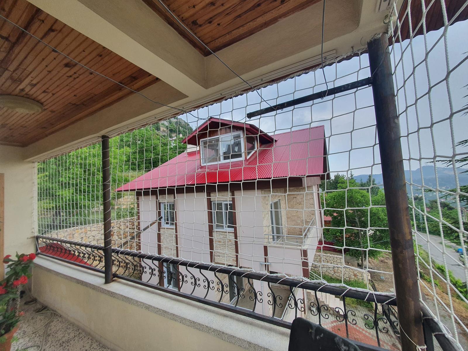 Güvenlik Ağı - İnşaat Filesi - 6mm ip - 10cm Göz Aralığı