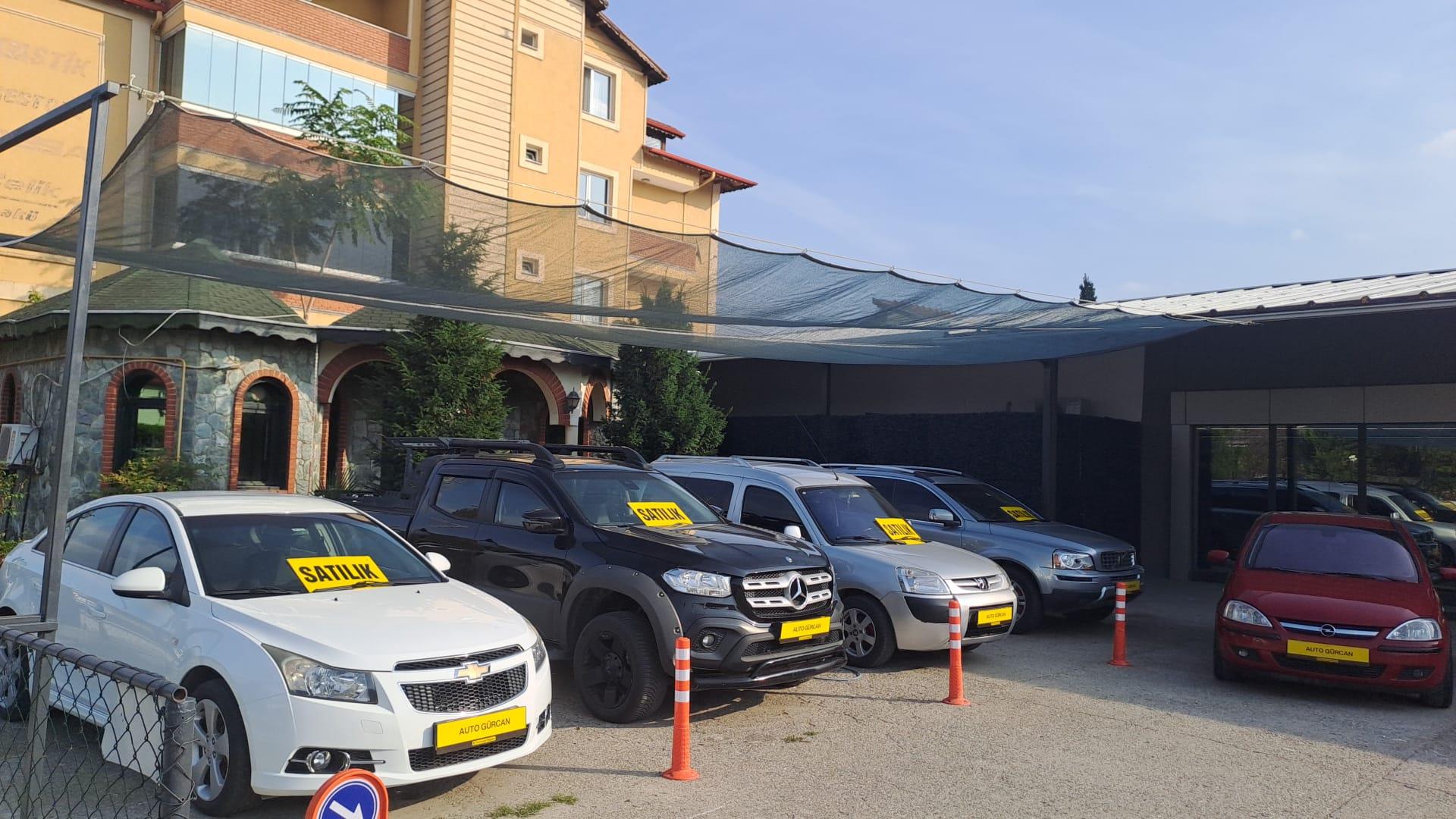 Otopark Gölgelik - Yüzde 55lik - Yeşil - Şeritli Halkalı