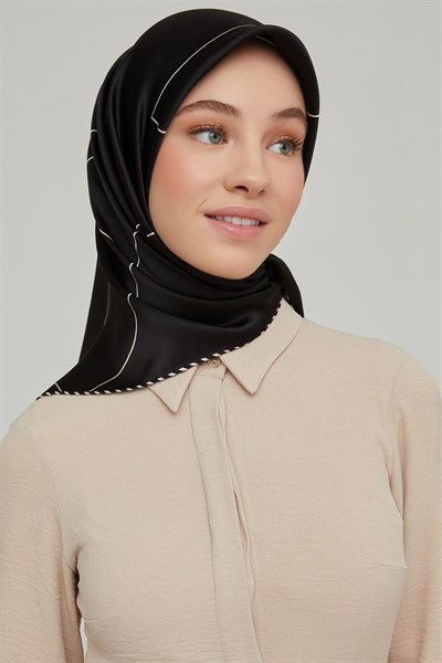 Armine % 100 Sura İpek Eşarp 8655D 02