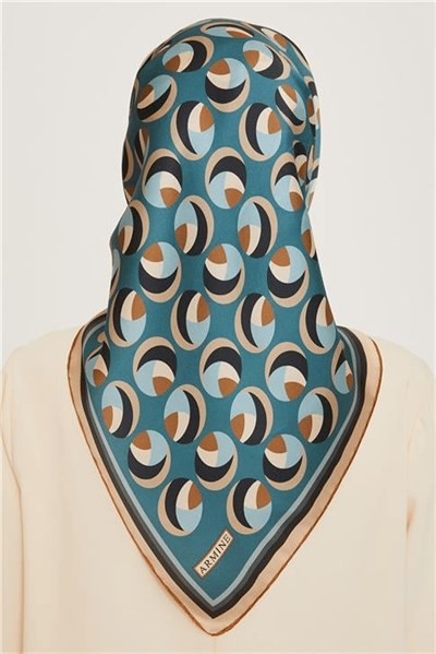 Armine % 100 Twill İpek Eşarp 9219D 34