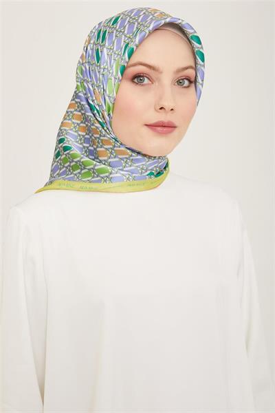 Armine 2024 Yaz Sezonu %100 Sura İpek Eşarp 9144D 55