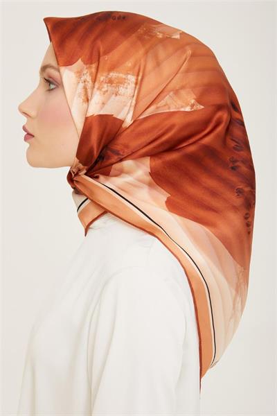 Armine 2024 Yaz Sezonu %100 Sura İpek Eşarp 9100D 01