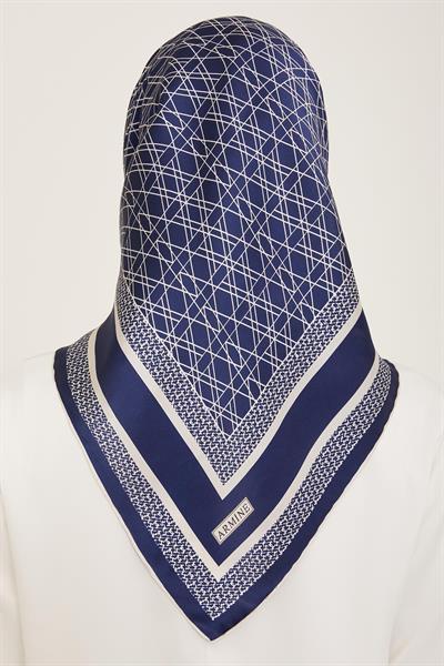 Armine 2024 Yaz  Sezonu %100 Twill İpek Eşarp 9167D 03