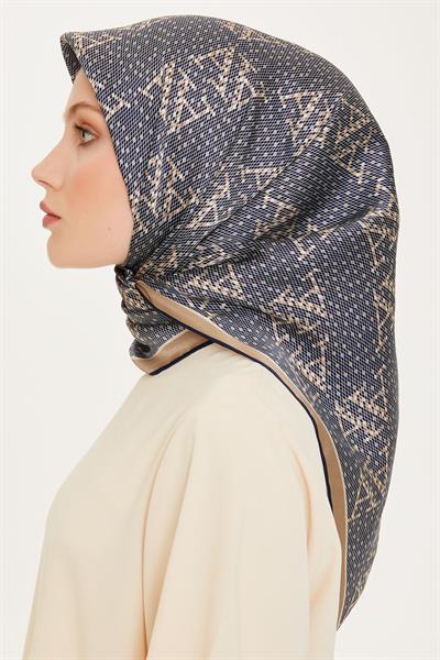 Armine 2025 Kış Sezonu %100 Twill İpek Eşarp 9228D 05