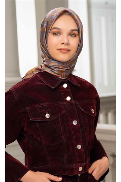 Armine 2025 Kış Sezonu %100 Twill İpek Eşarp 9213D 53