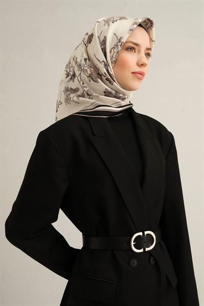 Armine 2025 Yaz Sezonu %100 Sura İpek Eşarp 9316D 85