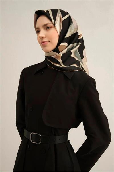 Armine 2025 Yaz Sezonu %100 Twill İpek Eşarp 9302D 08