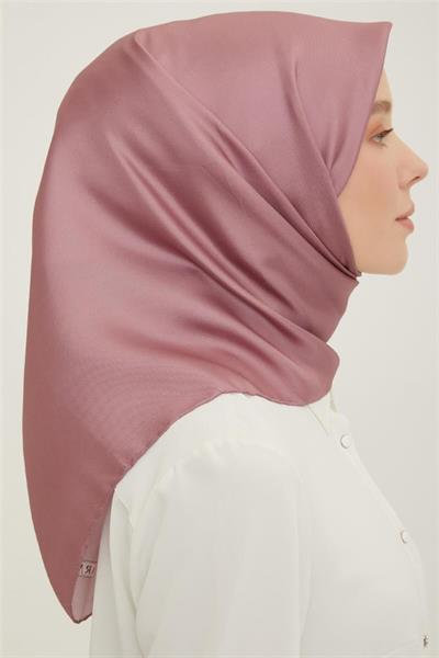 Armine Düz Boyalı Sezonu %100 Twill İpek Eşarp 0010D 58