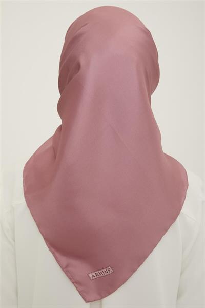 Armine Düz Boyalı Sezonu %100 Twill İpek Eşarp 0010D 58