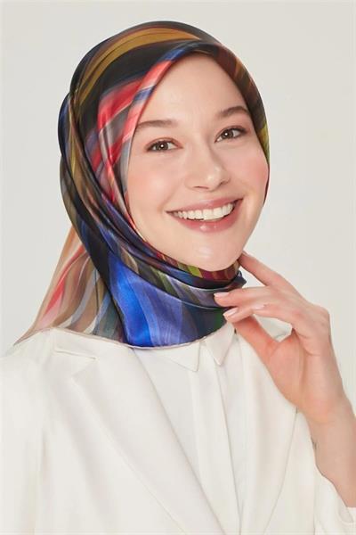Armine Nostalji Serisi %100 Sura İpek Eşarp 8508D 13