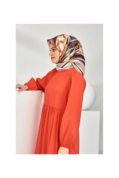 Armine Nostalji Serisi %100 Sura İpek Eşarp 8319D 33