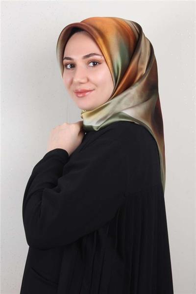 Armine Nostalji Serisi %100 Sura İpek Eşarp 8927D 37
