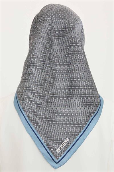 Armine Nostalji Serisi %100 Twill İpek Eşarp 8733D 38