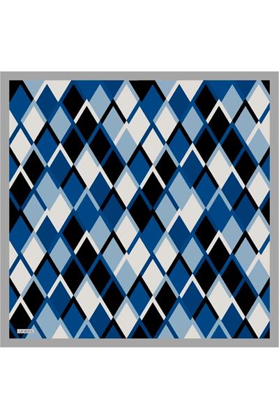 Armine Nostalji Serisi %100 Twill İpek Eşarp 8664D 28