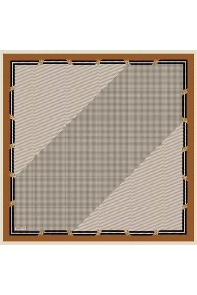 Armine Nostalji Serisi %100 Twill İpek Eşarp 8616D 32