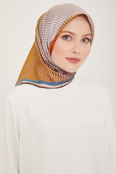 Belli %100 Twill İpek Eşarp 4012D 03