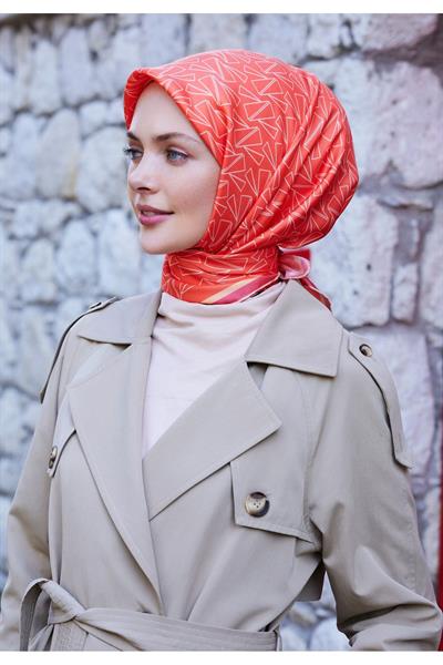 Belli %100 Twill İpek Eşarp 4060D 80