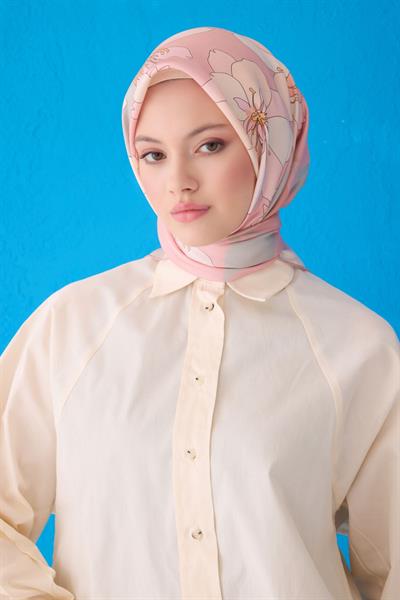Belli %100 Twill İpek Eşarp 4100D 03