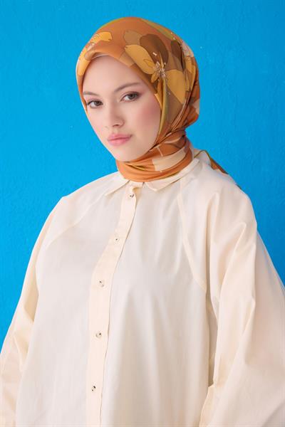 Belli %100 Twill İpek Eşarp 4100D 39