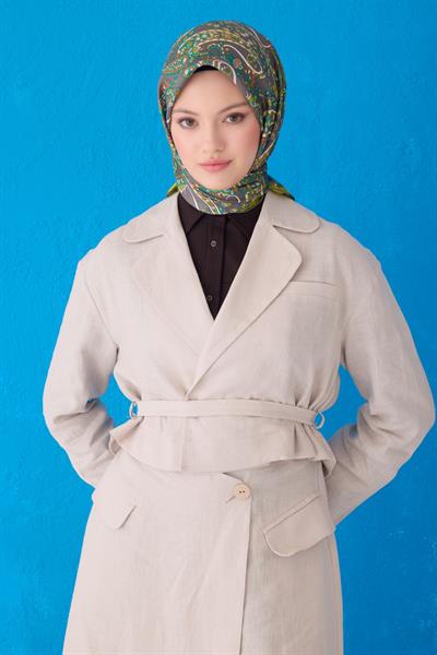 Belli %100 Twill İpek Eşarp 4101D 57